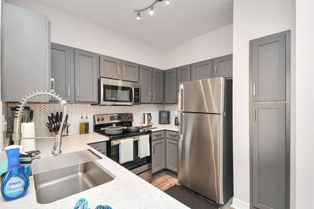 Luxury 1Br Apt ,Nrg ,Downtown ,Med Center,Galleria Houston Exterior photo